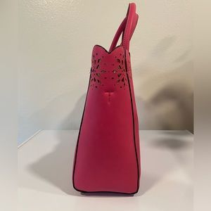 Pink! This Nine West large shoulder bag/tote is perfect for every day.